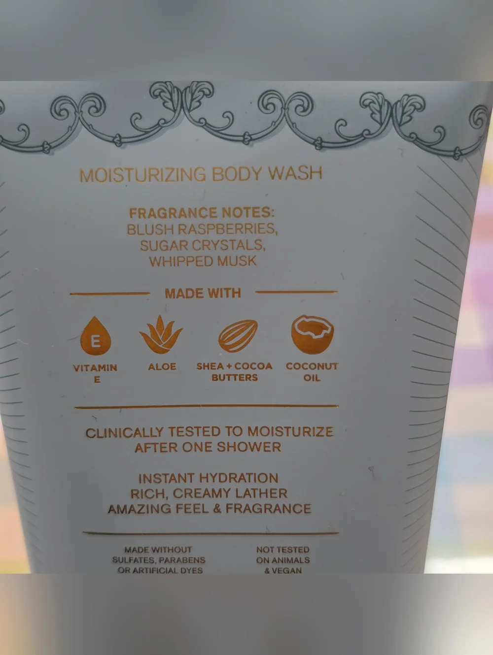 Bath & Body Works Sweetest Song Moisturizing Body Wash 10oz NEW RARE